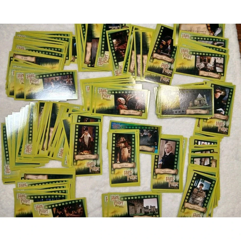 220 + Harry Potter And The Sorcerers Stone Key Movie Trading Cards 2001 Wizards